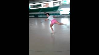 Patinaje artístico sobre ruedaspirueta combinada [upl. by Doss]