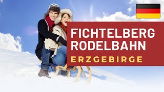 Oberwiesenthal Fichtelberg  Rodelbahn  Sáňkařská dráha [upl. by Matti]