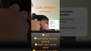 Live stream [upl. by Celeski]