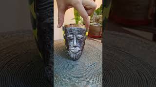 Tribal Face Masks PaperMade shorts tribalmasks viral shortsfeed entique [upl. by Notnyw338]