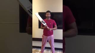 Dinesh Chandimal talks about his SF Stanford cricket bat Check this out [upl. by Carmelia]