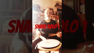 Snare Drum Solo 1 [upl. by Solley]