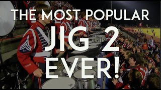 Awesome Drumline  Quads  Bass Splits  quotJIG 2  Reduxquot [upl. by Aiotal362]