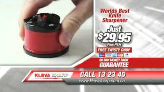 KLEVA Sharp  The worlds best knife sharpener [upl. by Featherstone]