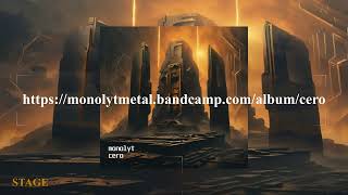 Monolyt  stage \Ambient Cyber Metal Djent iNSTRUMENTAL [upl. by Rudd]