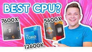 Ryzen 5 7600X vs Core i5 12600K vs Ryzen 5 5600X 👀 Which MidRange CPU is the BEST [upl. by Charron475]