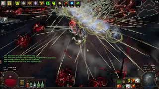 323 Omni Tornado Shot Deadeye mageblood version Uber Sirus showcase [upl. by Kcerb]