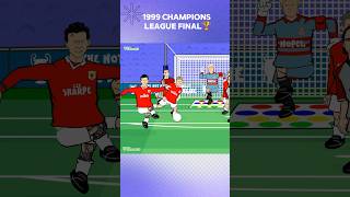 1999 CHAMPIONS LEAGUE FINAL🏆 manutd football championsleague [upl. by Ennaear]