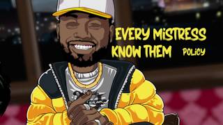 Kranium  Gal Policy Soul Survivor Riddim Official Lyric Video [upl. by Odlonyer]