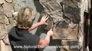 Natural Stone Veneer Instalation [upl. by Marko]