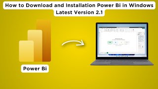 How to Download and Installation Power Bi in Windows Latest Version 21 Power Bi install 2024 [upl. by Novj]