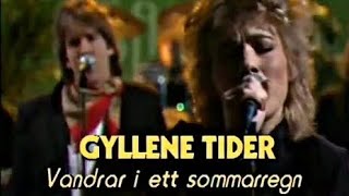 Gyllene Tider amp Marie Fredriksson Vandrar I Ett Sommar Regn Live  Casablanca Oct 4th 1982 Sweden [upl. by Nive848]