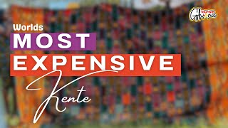 Most expensive Kente in the World [upl. by Mackenzie279]