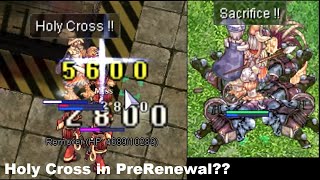 Holy Cross Crusader Martyrs Sacrifice Paladin  Flee VIT Tank  NO DL  Ragnarok PreRenewal [upl. by Matti]