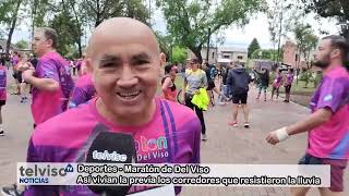 2122024  PREVIA DE LOS CORREDORES EN LA MARATÓN DE DEL VISO TELVISO NOTICIAS [upl. by Juana]