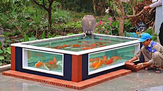 How To Make Outdoor Aquarium Sustainable  Design And Decorations [upl. by Abe]