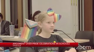 Conflicts over Pride celebrations arise at Danville school board meeting [upl. by Bridie]