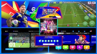 efootball 2025 mobile first look and gameplay impression [upl. by Sitoel744]