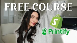 How To Start a PROFITABLE Shopify Print on Demand Business in 1 Day [upl. by Ylle]