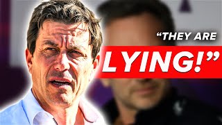 NEW LEAK Toto Wolff PUTS PRESSURE on Red Bull F1 [upl. by Atinuahs]