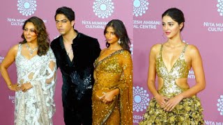 Gauri KhanSuhana Khan Aryan KhanAnanya Panday at NMACC Gala Day 2 [upl. by Eenwahs109]