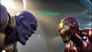 I Trained AI to Recreate Avengers Infinity War Ironman Vs Thanos [upl. by Aihsilat941]