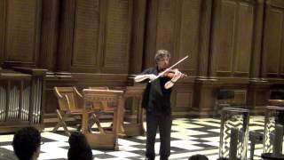 JS Bachs quotToccata and Fugue in D Minorquot for solo violin performedarranged by Stuart Carlson [upl. by Matthaeus670]