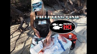 How to fillet fish with Giesser filleting knife from Tackle HQ [upl. by Locklin]