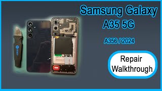 Samsung A35 Screen Replacement Guide [upl. by Rebbecca]