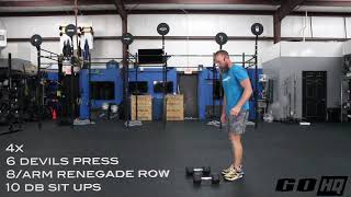 Devils Press amp Renegade Row Workout [upl. by Trude]