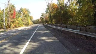 Cycling to Piermont NY from George Washington Bridge via Henry Hudson Drive River Road amp Route 9W [upl. by Orelu]