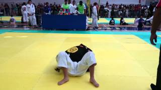 Samantha Garces BJJ vs Antonio Rozic Judo [upl. by Brianne132]