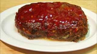 BEST EVER Homemade Meatloaf  Quick and Easy Meatloaf Recipe [upl. by Milissa]