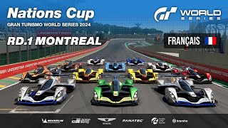 Français GT World Series 2024  Manche 1  Montréal  Nations Cup [upl. by Ennavoj]