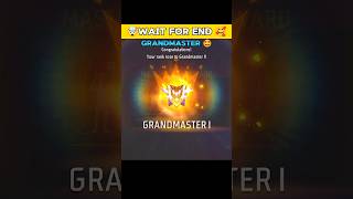 Free Fire Grandmaster 🔥push freefire shorts [upl. by Liggitt170]