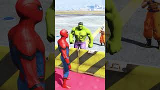 GTA V Saitama Handsome vs Spidey [upl. by Aiem]