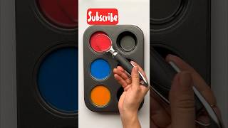 Guess the mixed colors52asmr paitingmixing relaxing satisfying guessthecolor colormixingshort [upl. by Ycnuahc545]