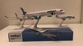 FIRST ON YT a premier plane ✈️ Evelop a350900 1250 scale model [upl. by Bergwall]