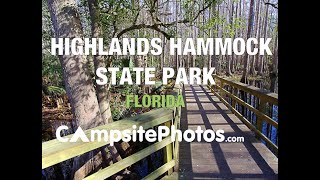 Highlands Hammock State Park Campground FL [upl. by Ibrik]