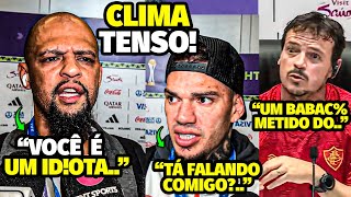 TRETA A DSCUSSÃ0 FEIA NA ENTREVISTA ENTRE FELIPE MELO E JOGADOR DO CITY APÓS P0LÊMICA PESADA [upl. by Damien12]