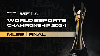 MLBB  PHILIPPINES vs MALAYSIA  GRAND FINAL  IESF WORLD ESPORTS CHAMPIONSHIP 2024  DAY 4 [upl. by Tehcac]