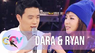 Dara at Ryan Bang nasubukan ang acting skills  GGV [upl. by Anelem]