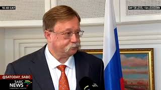 Russian Ambassador to South Africa Ilya Rogachev says they are feeling the pinch [upl. by Manda]