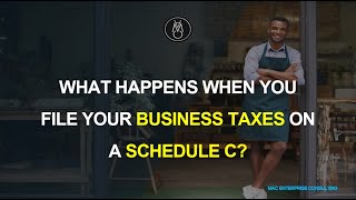 Filing Business Taxes with Schedule C A Comprehensive Guide  Dewayne Williams [upl. by Eiznekam982]