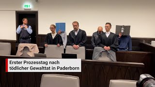 Prozessauftakt zu Gewalttat in Paderborn 21102024 [upl. by Koosis]