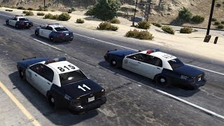 GTA 5  Jogando como Policial GTA V PC Gameplay  MOD LSPDFR [upl. by Nilahs]