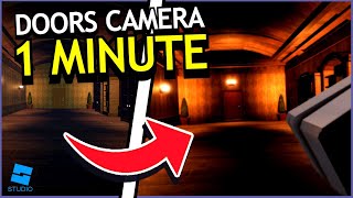 How to Make a Camera like DOORS 1 IN MINUTE [upl. by Sylvia757]