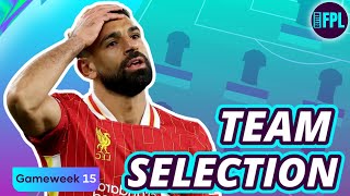 🚨 MERSEYSIDE DERBY OFF WHO TO CAPTAIN TEAM REVEAL GW 15  Fantasy Premier League Tips 202425 [upl. by Ettezus313]