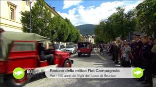 Fiat Campagnola in parata per i 150 anni dei Vigili del fuoco di Brunico [upl. by Lavery104]