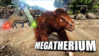 Taming A Megatherium  Ark Survival Evolved  The Island [upl. by Hachmann722]